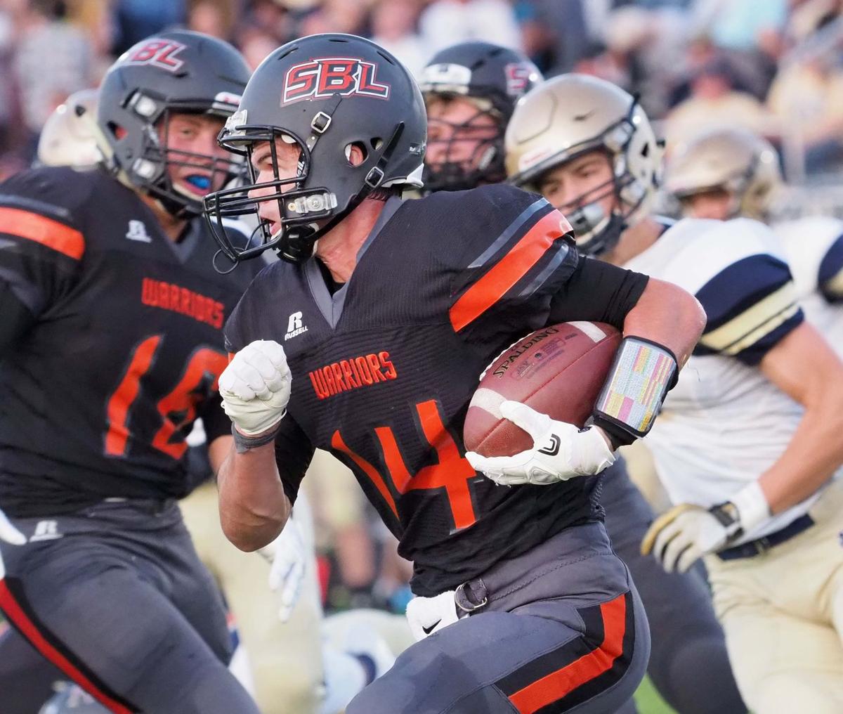 Heelan at Sergeant Bluff-Luton football