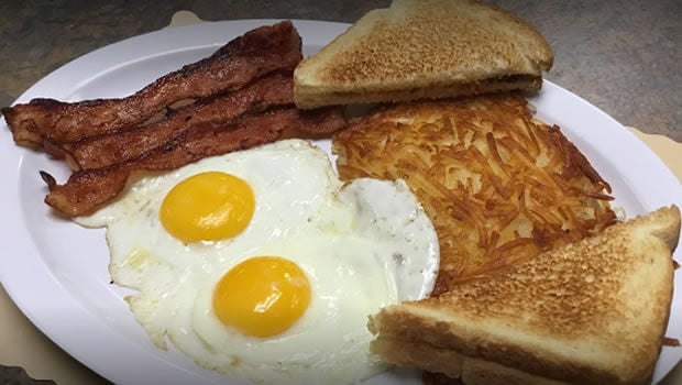 Crystal Cafe - breakfast