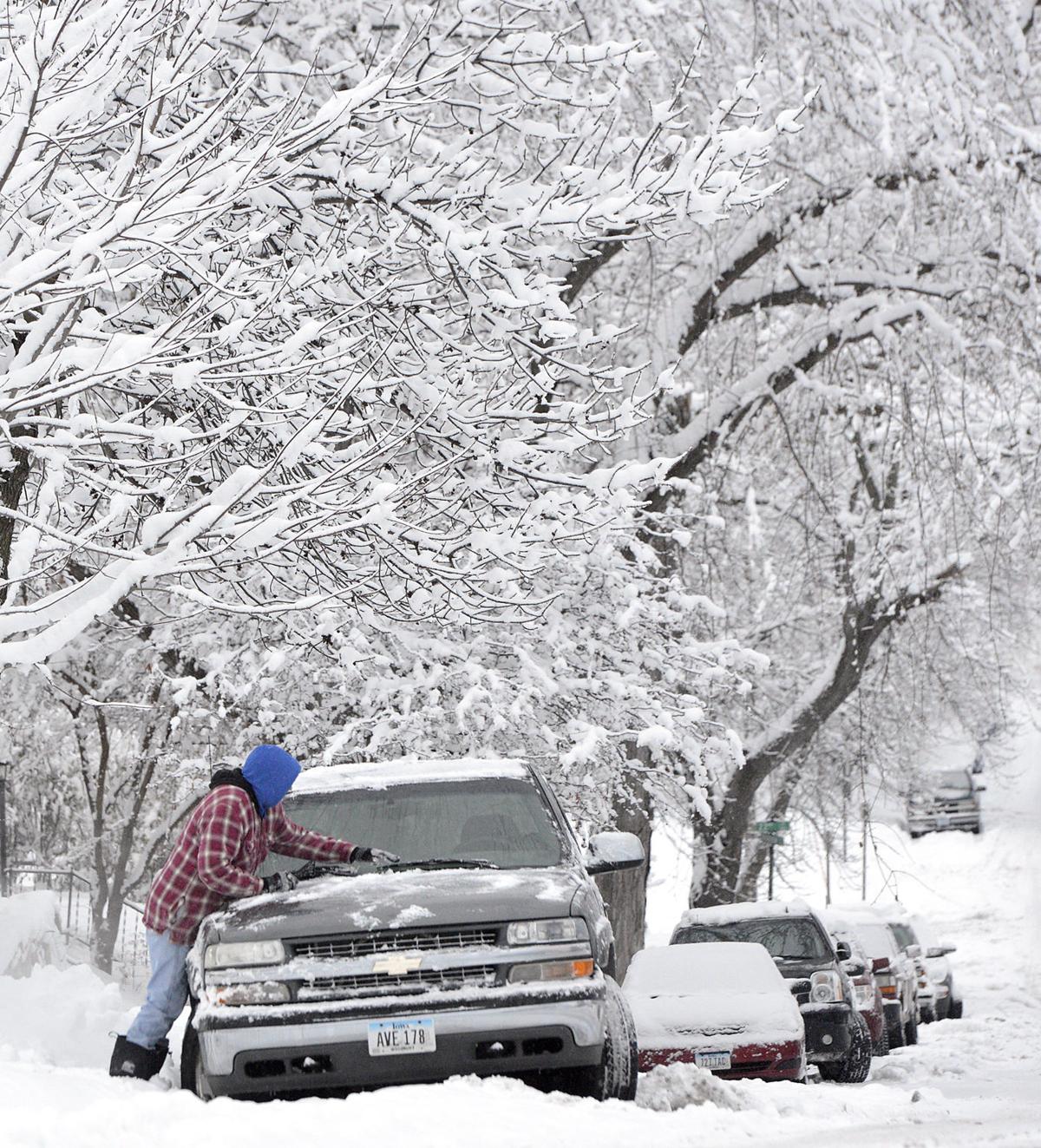 Weekend temps in the 40s to follow Sioux City's record snowfall Local