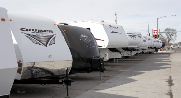 Fedders Marine & RV displays mobile units