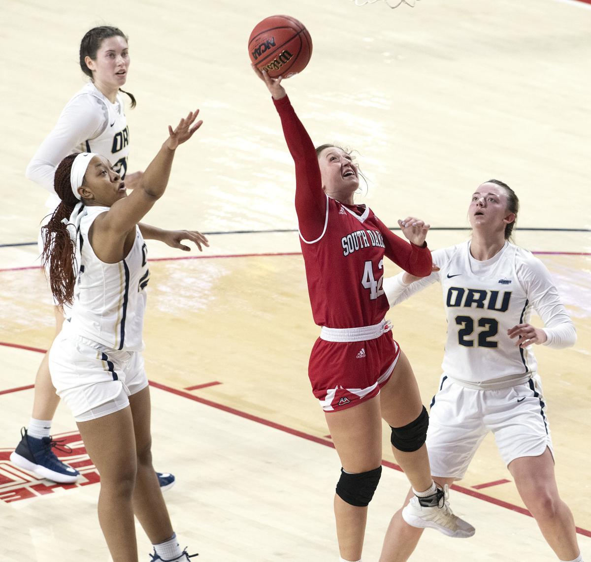 USD vs Oral Roberts women's basketball