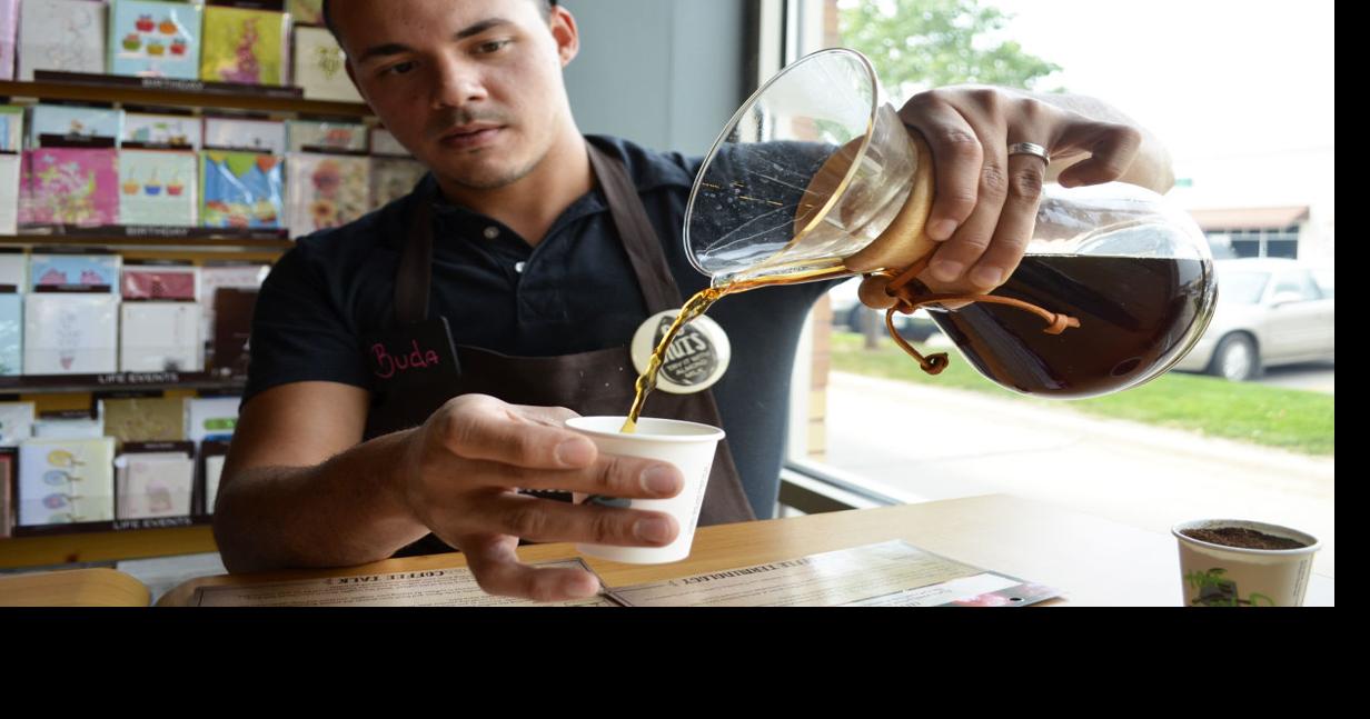 Let's talk coffee: Caribou baristas demonstrate different brewing methods