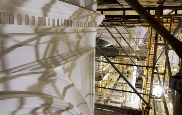 Work continues at St. Joseph Church