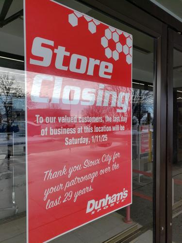 Sioux City Dunham&rsquo;s Sports store to close Jan. 11