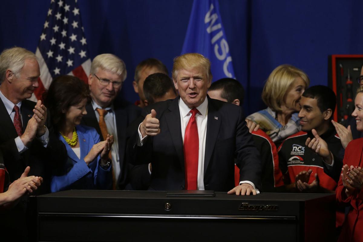 Fact Check Trump Ignores 100 Day High Achievers Changes Stance
