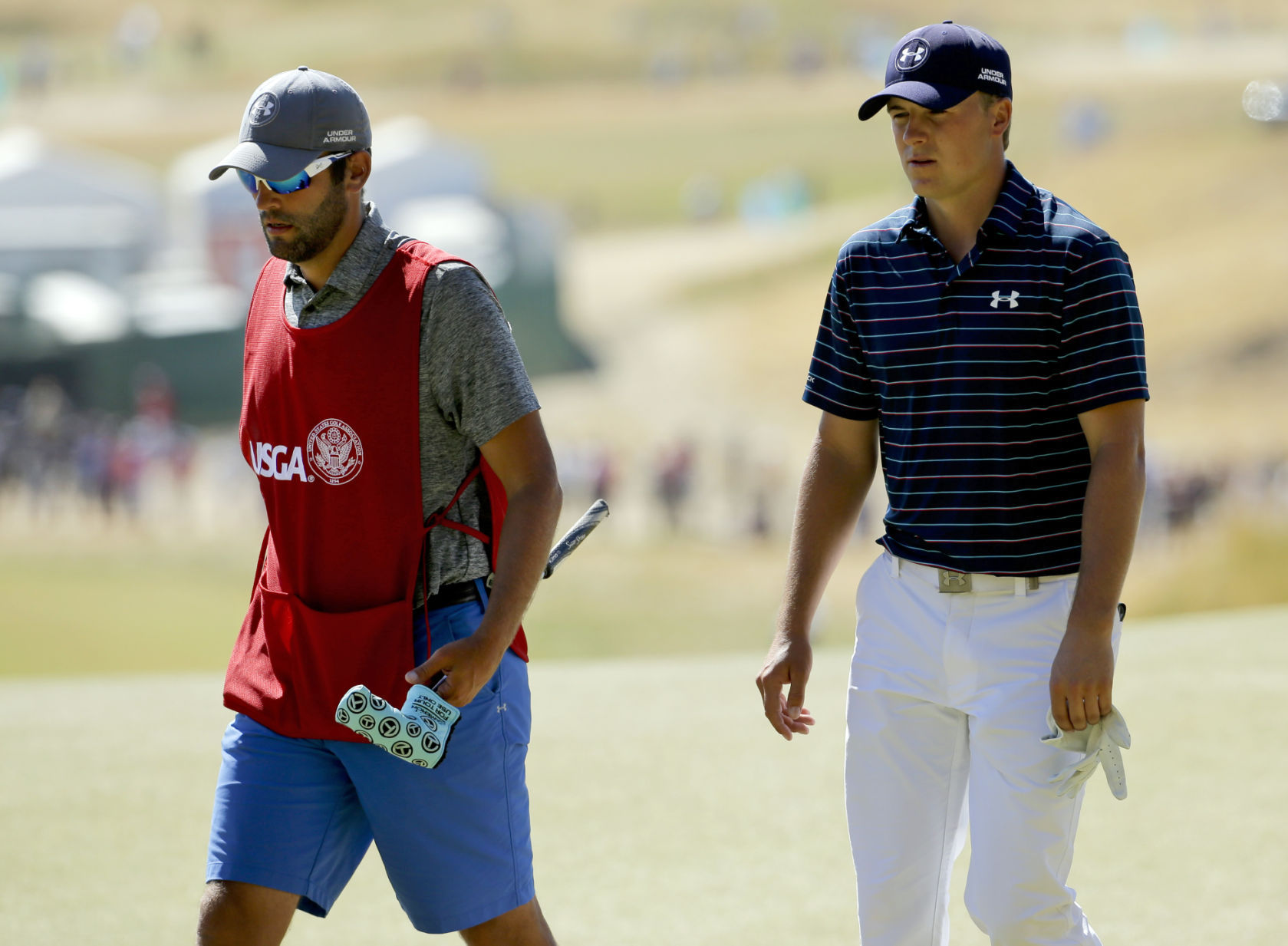 Poe: Spieth leaned on caddy Greller at 