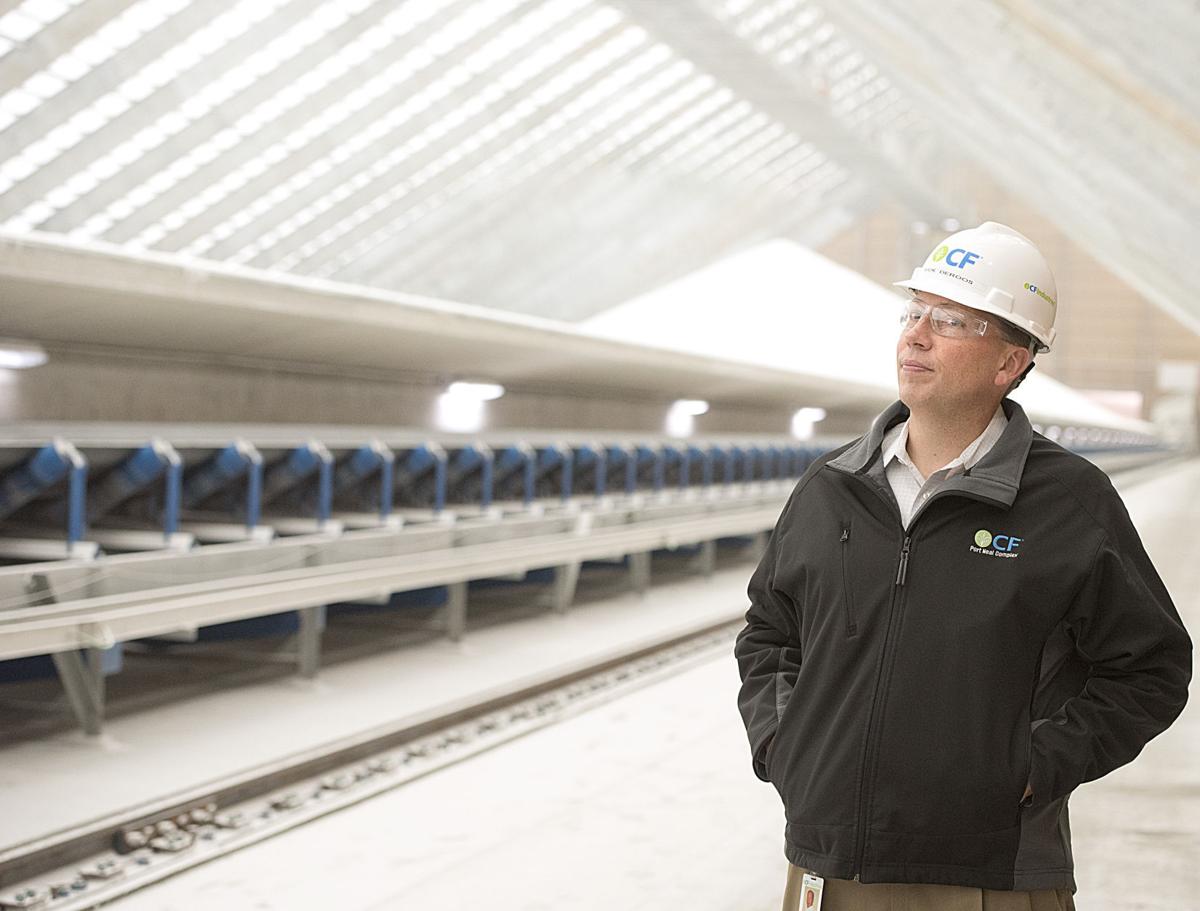 PROGRESS CF Industries officials glad to be done with major expansion