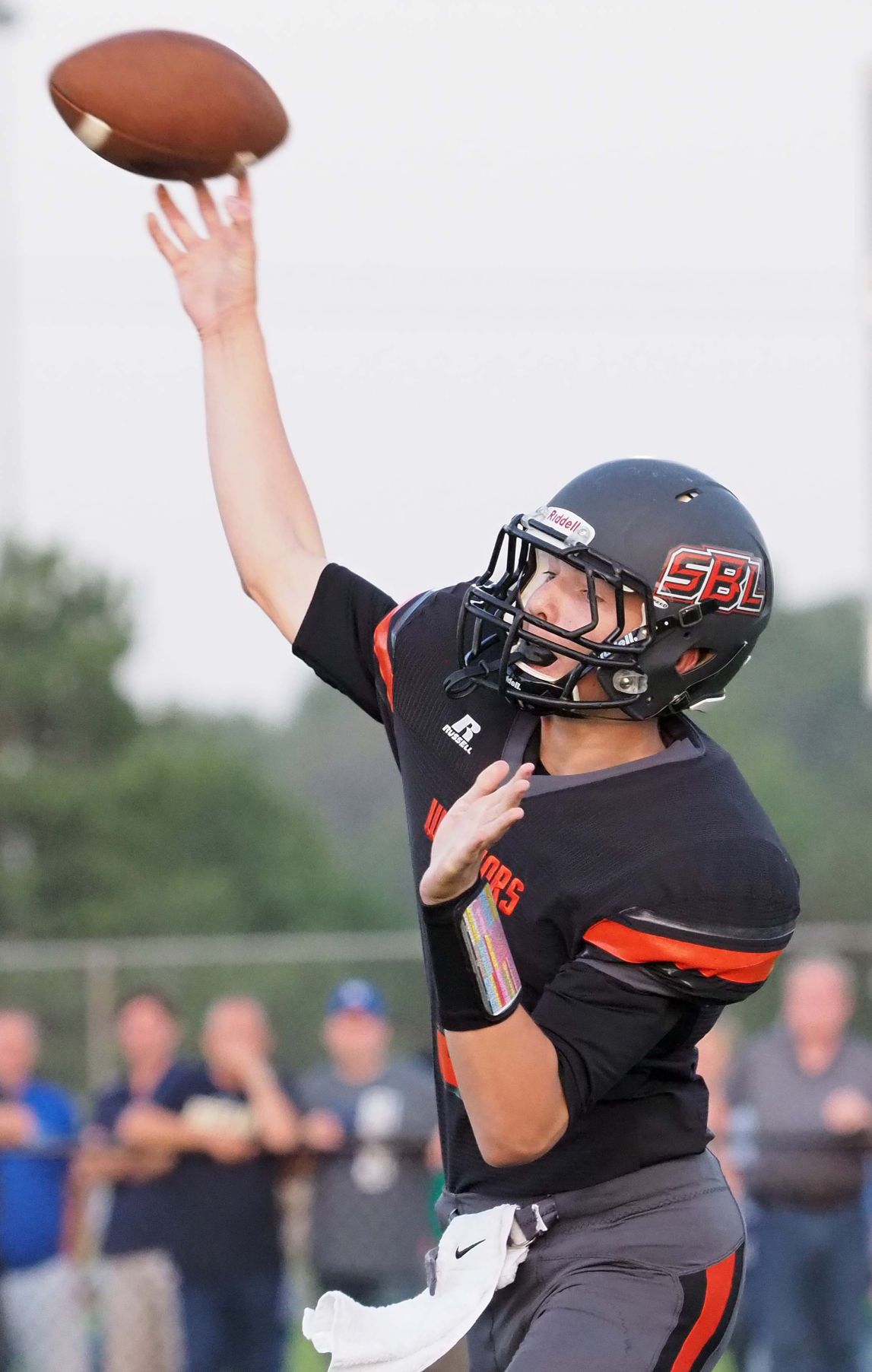 Heelan at Sergeant Bluff-Luton football