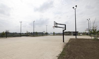 Chris Larsen Park basketball courts (copy)