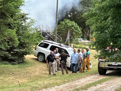 Crews respond to house explosion near Battle Creek