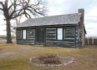 Bruguier Cabin is restored/for Progress 2003 