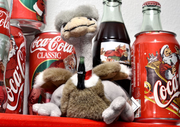 Coca-Cola collector Marylee Brygger