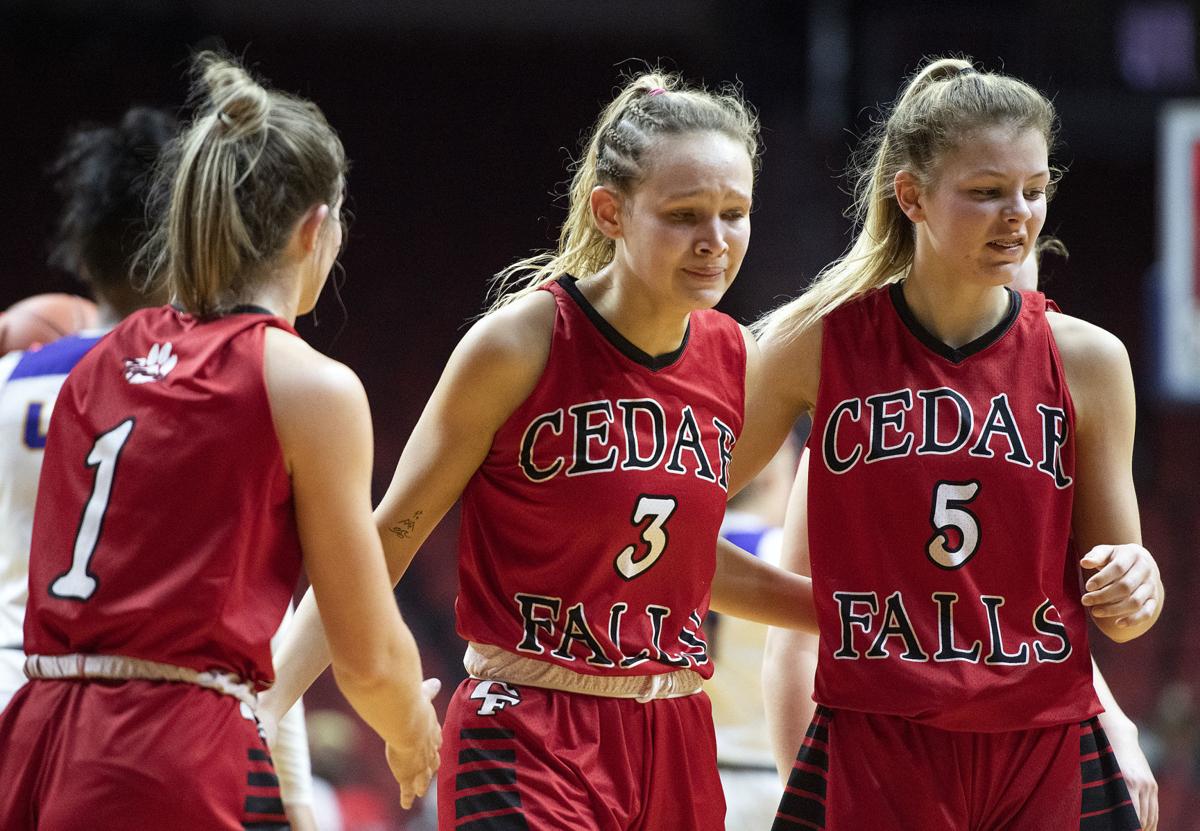 Cedar Falls vs Johnston girls state basketball