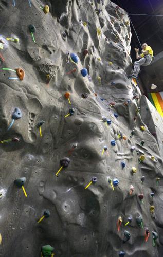 Long Lines Family Recreation Center climbing wall