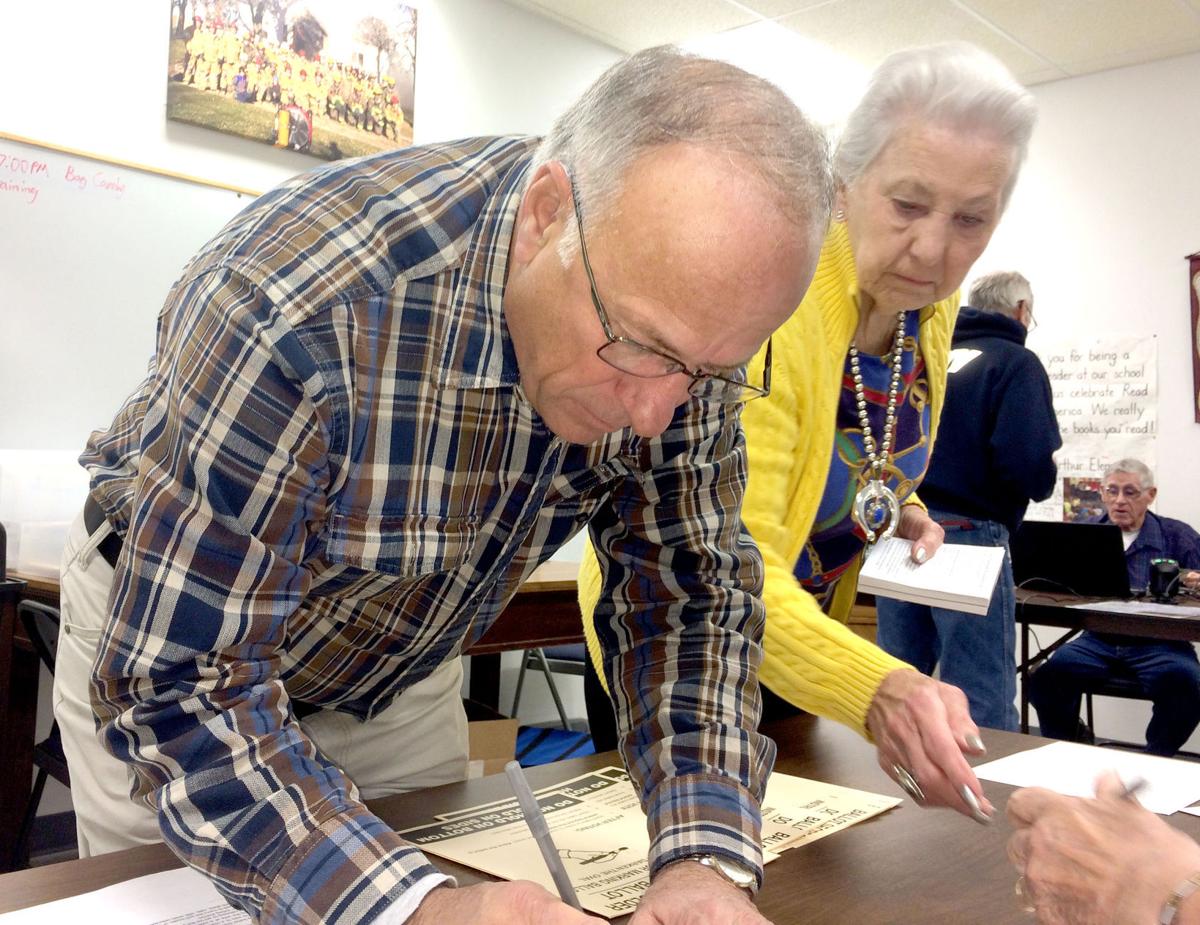 Steve King votes in Odebolt, Iowa on Election Day