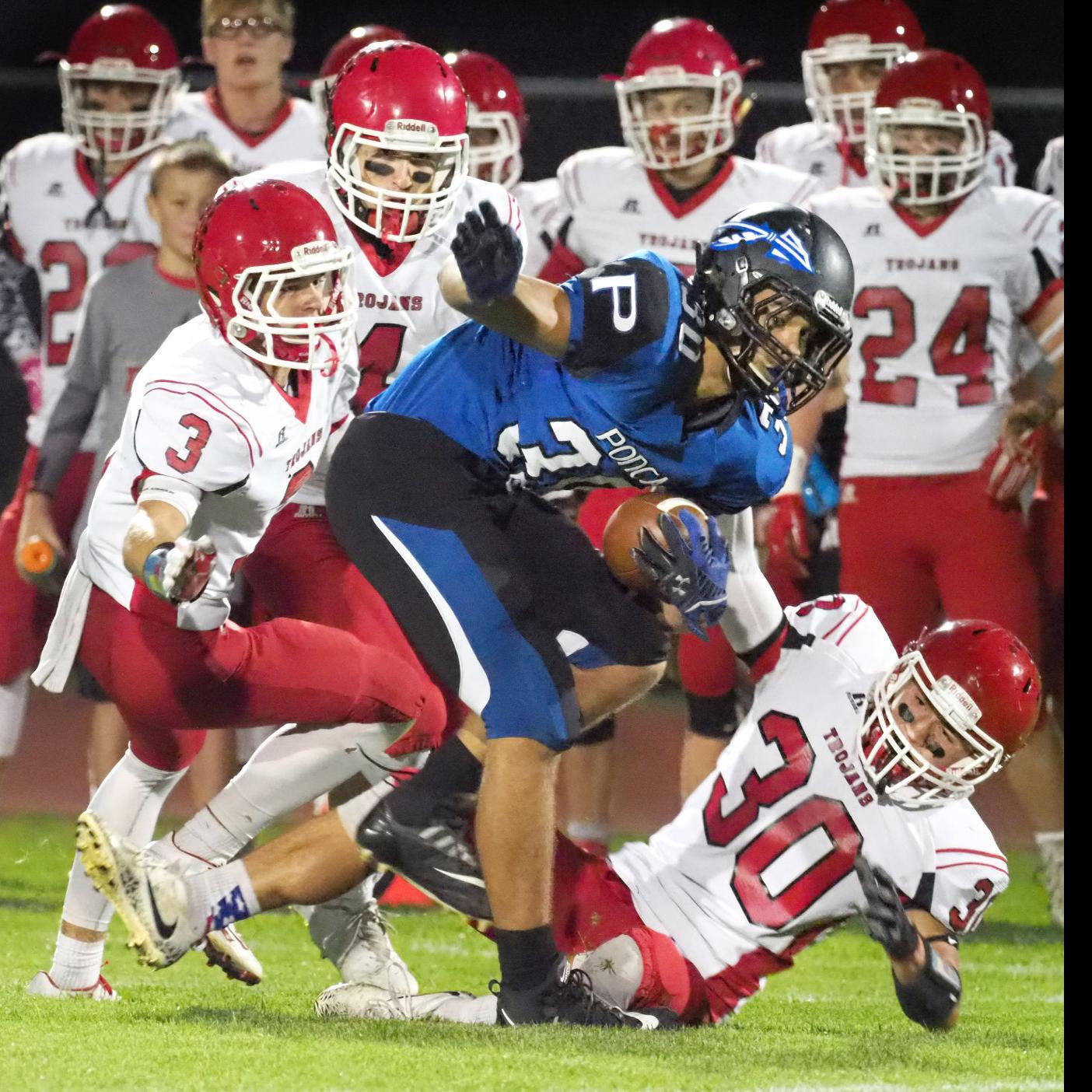 Prep Football Ponca Blanks Trojans Football Siouxcityjournal Com