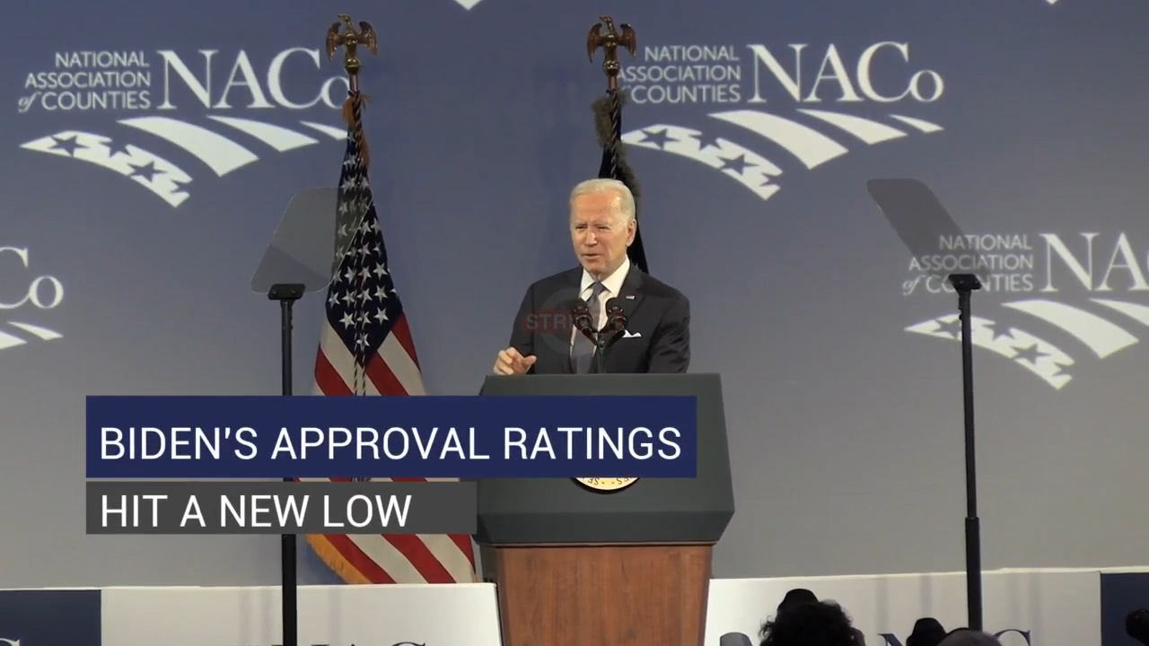 Biden's Approval Ratings Hit A New Low