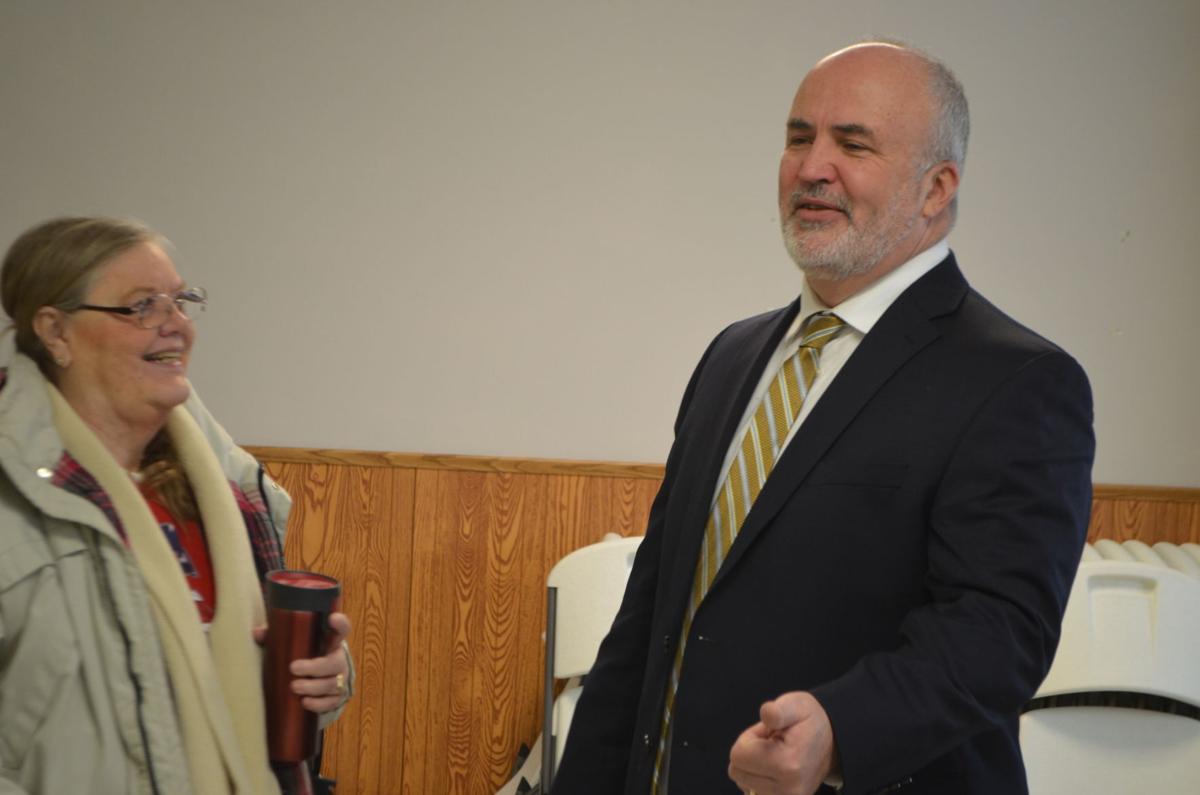 jim carlin with constituent