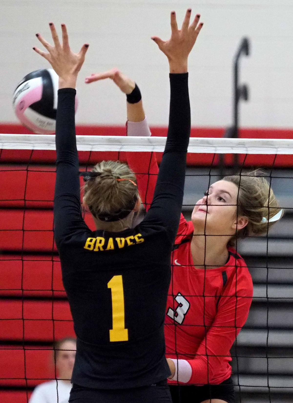 Cherokee at Le Mars Volleyball