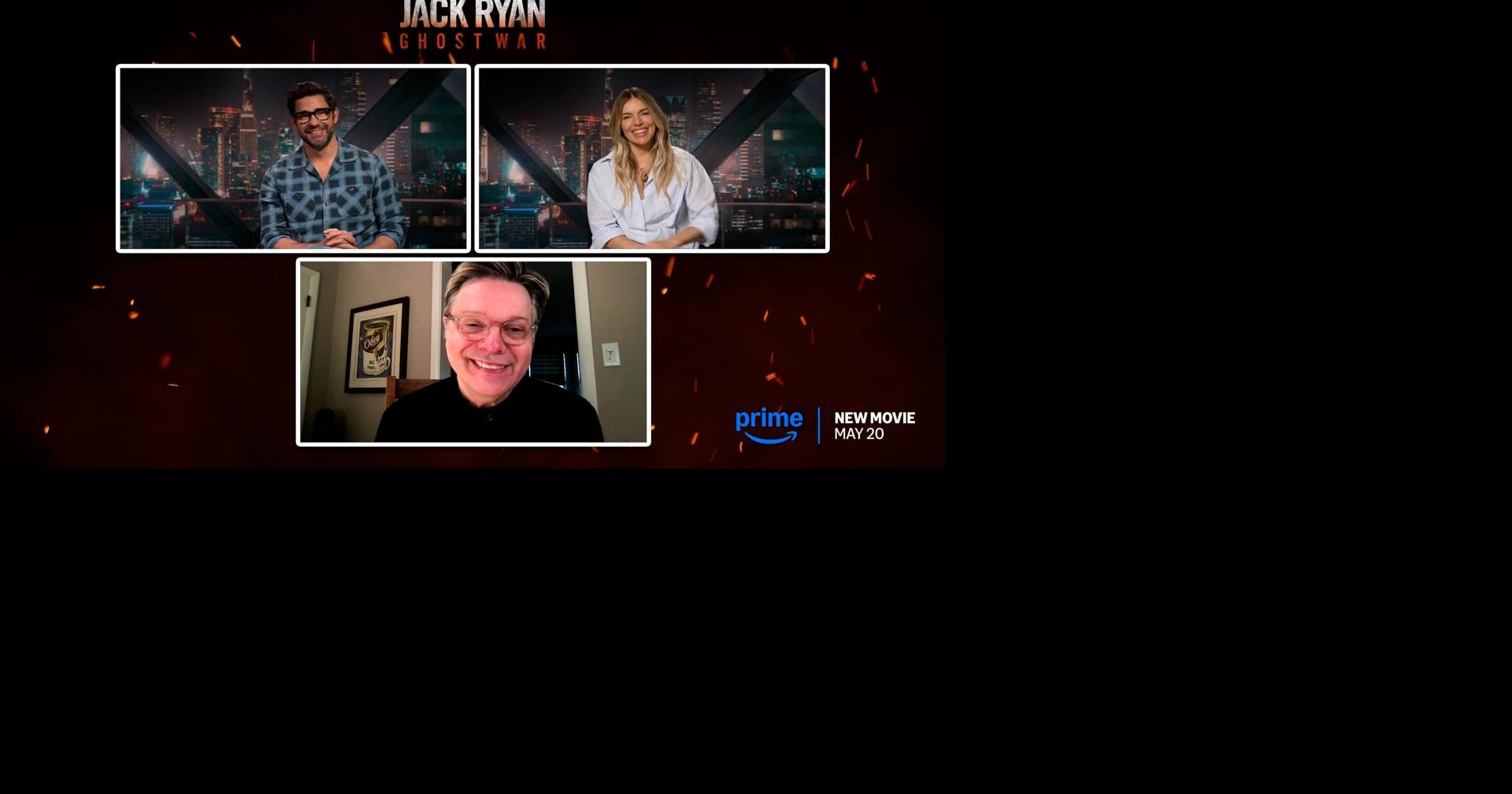 Video: "Jack Ryan: Ghost War" stars John Krasinski and Sienna Miller