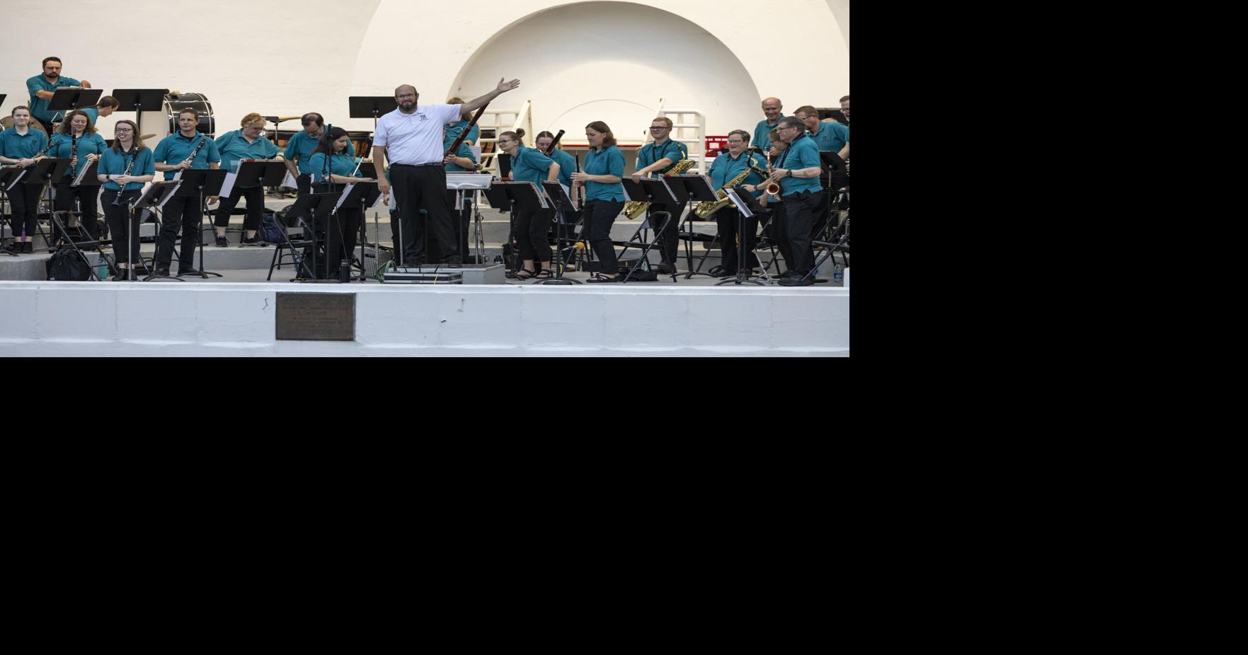 Due to predicted high temps, Municipal Band concert moved to Heelan