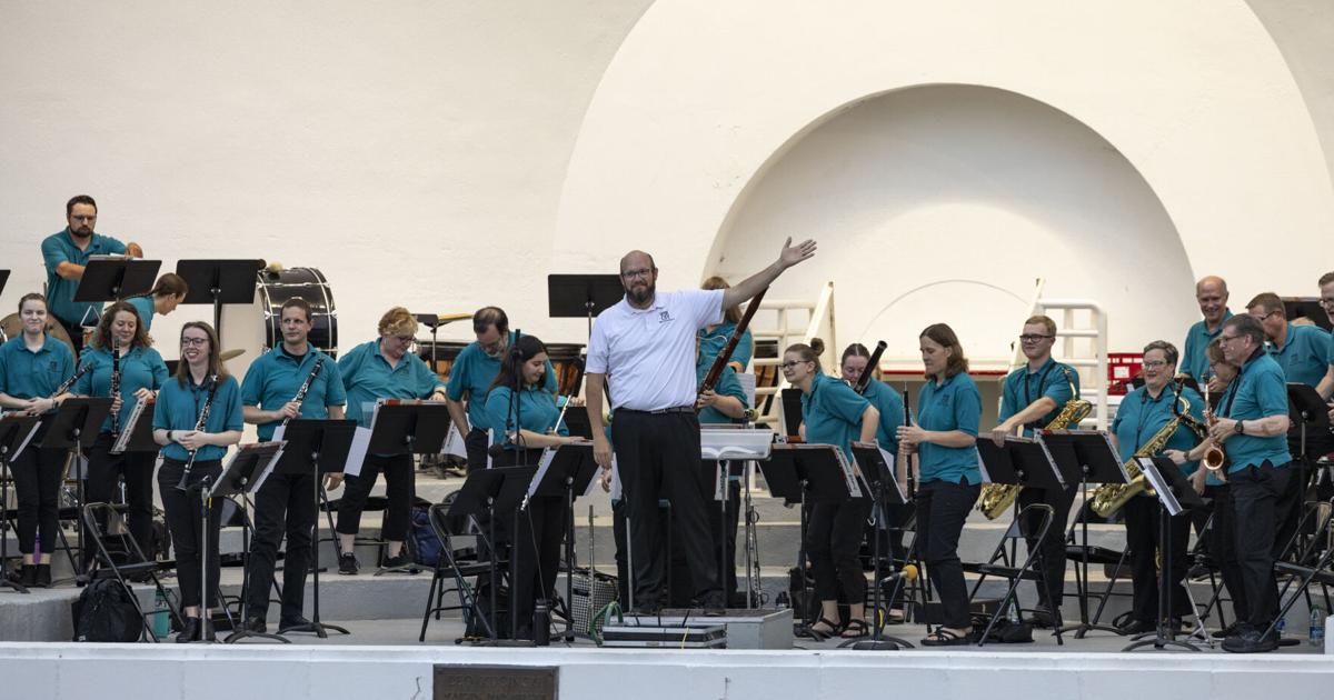 Due to predicted high temps, Municipal Band concert moved to Heelan