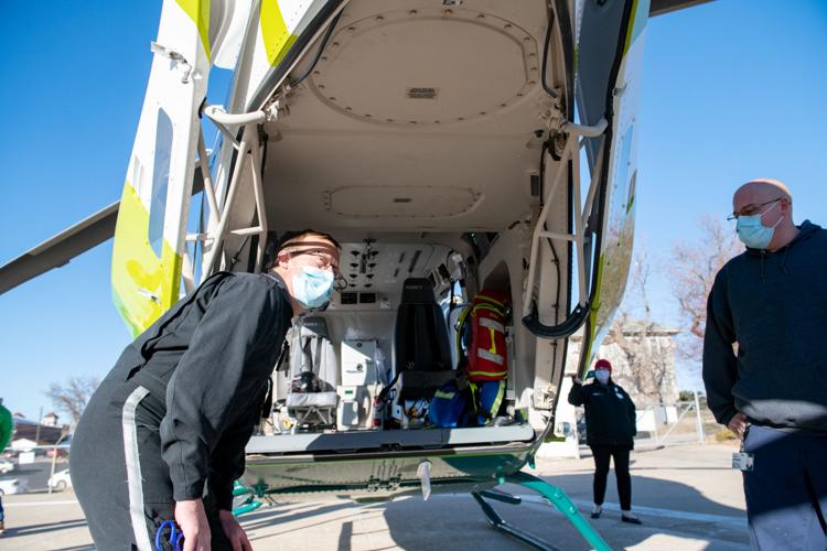 MercyOne Air Med helicopter