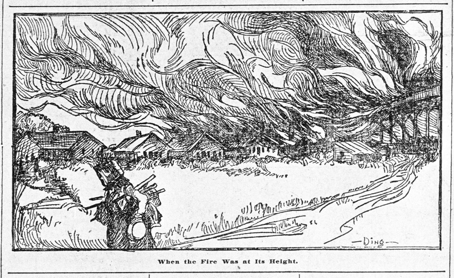 From the Journal archives | 1901: Fire takes three homes in Sioux City