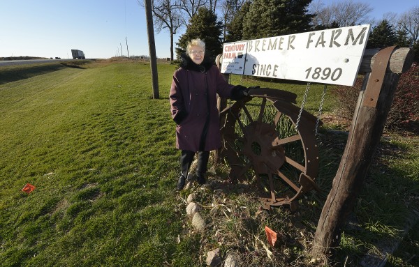 Four-lane US Highway 20