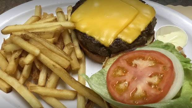 Crystal Cafe - burger