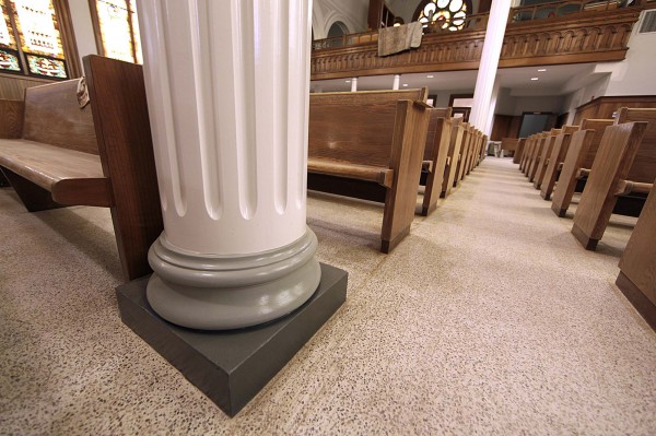 Restoration of St. Joseph Catholic Church after its fire