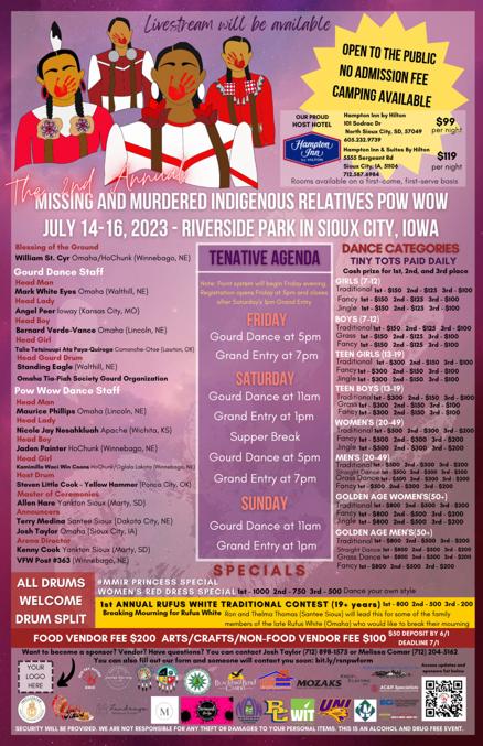 Missing & Murdered Indigenous Relatives Powwow begins Friday - Vimarsana News