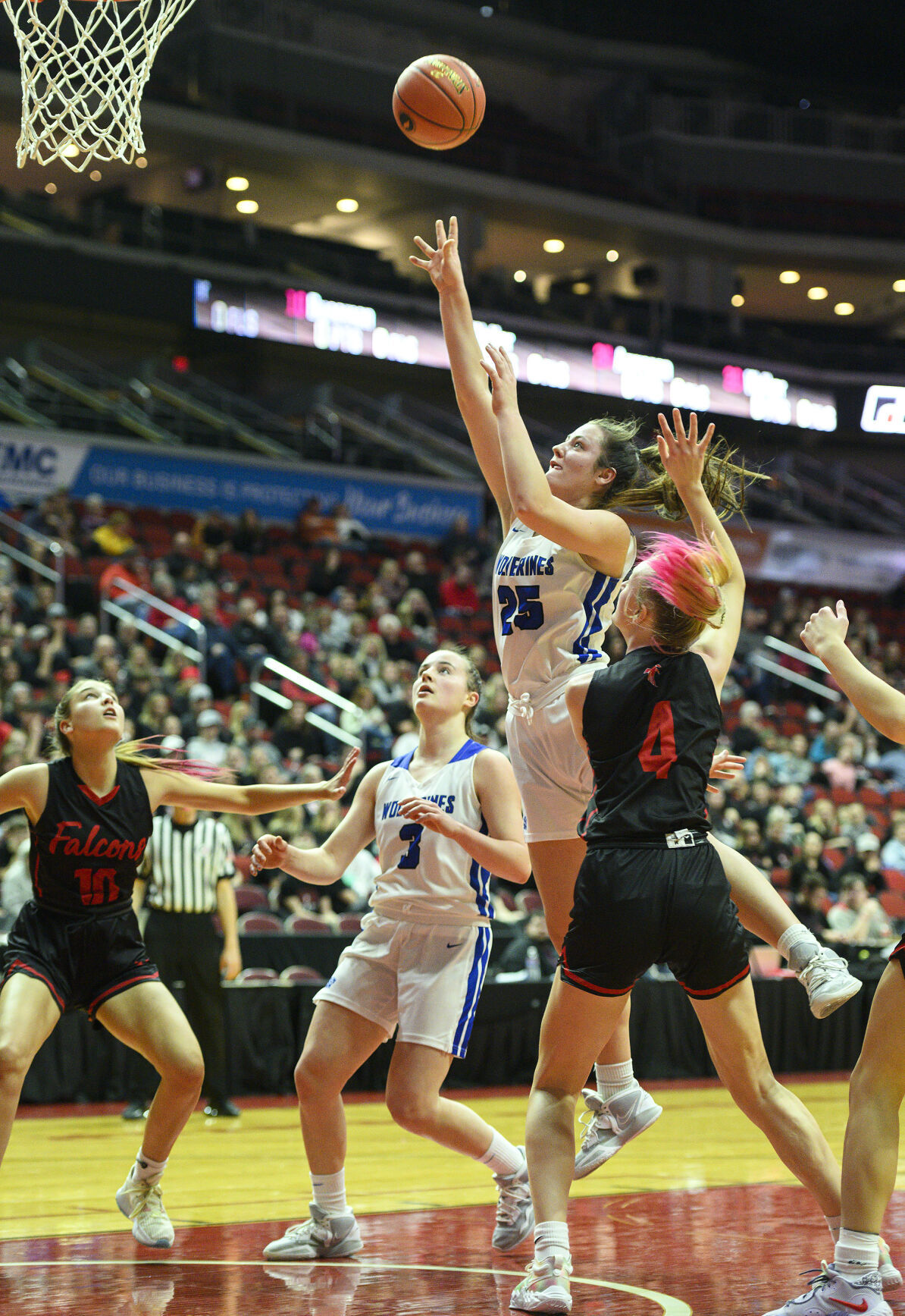 Dike-New Hartford Vs Aplington-Parkersburg State Basketball