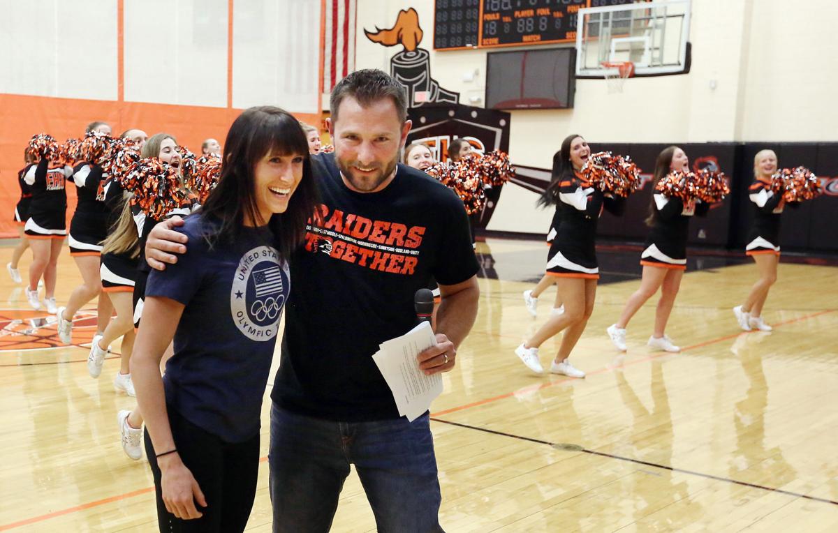 Olympian Shelby Houlihan assembly