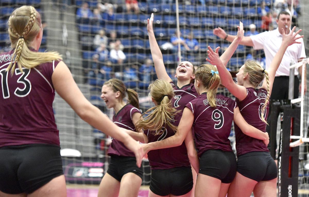 Western Christian vs Grundy Center state volleyball