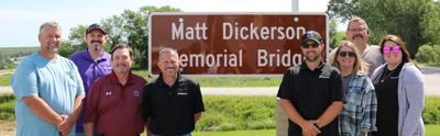 Matt Dickerson Memorial Bridge Dedicated in Pottawattamie County