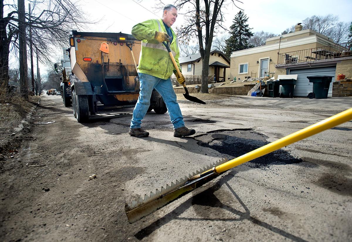 Drivers beware: Potholes plentiful in Sioux City following ...