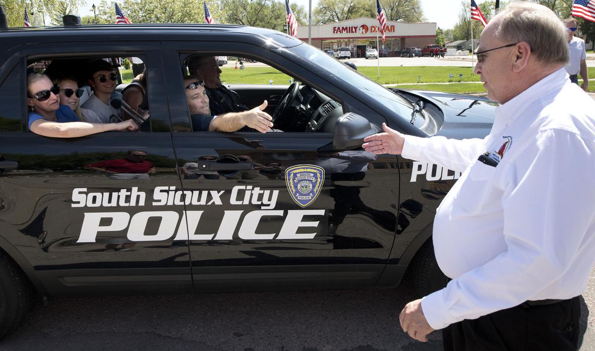 Officer Brian Van Berkum homecoming
