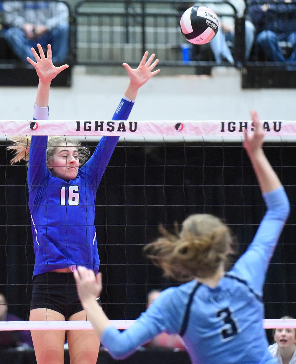 Iowa State Volleyball Unity Christian vs. Dike-New Hartford