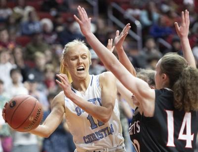 Unity Christian vs Estherville-Lincoln Central girls state basketball