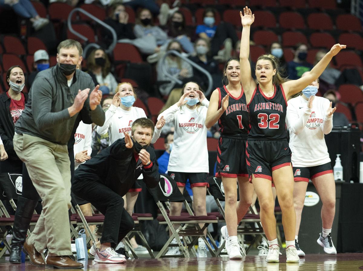 Cherokee vs Davenport Assumption girls state basketball