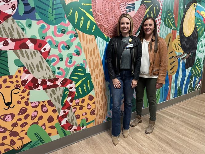 St. Luke's pediatric unit artwork
