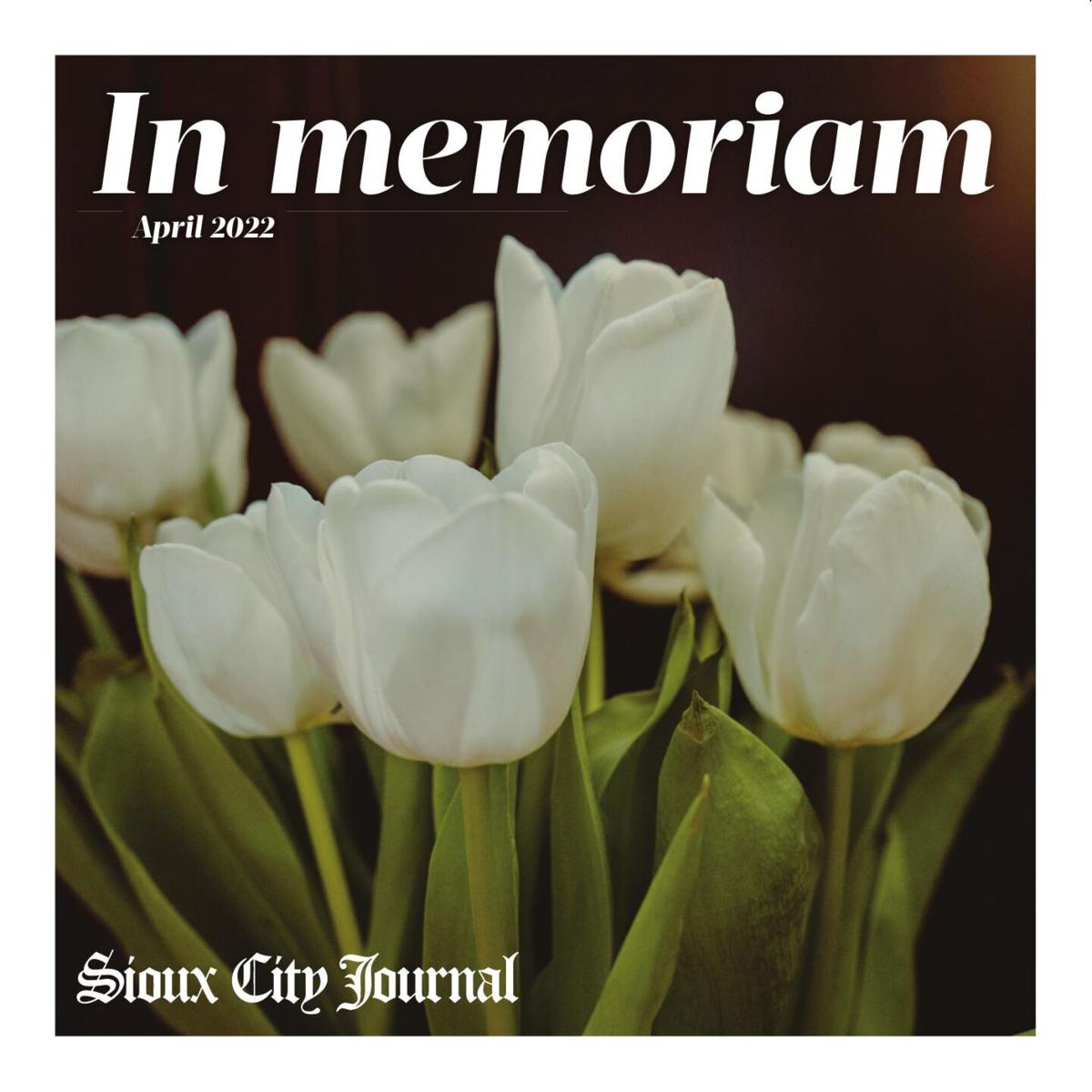 In Memoriam April 2022