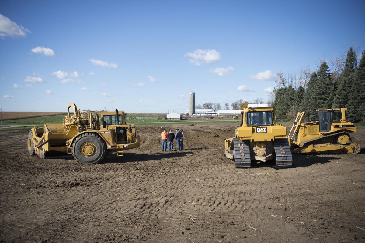 Dordt College ag stewardship center construction
