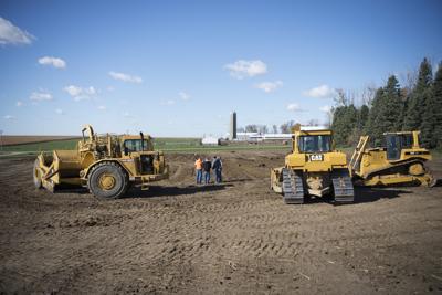 Dordt College ag stewardship center construction