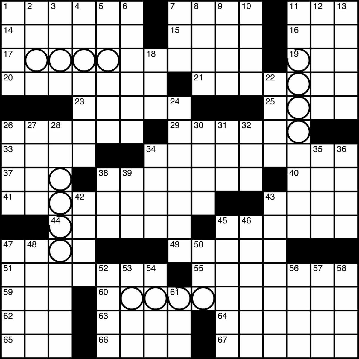 Crossword Crossword