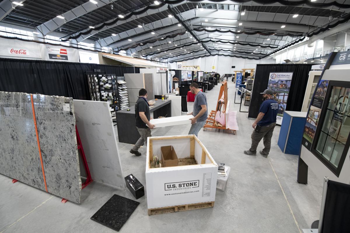 Siouxland Home Show setup is underway