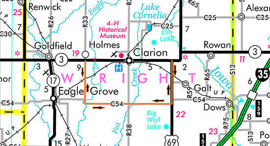 Iowa 3 Between Clarion and Goldfield to Close Monday, July 6 for Bridge Replacement Project
