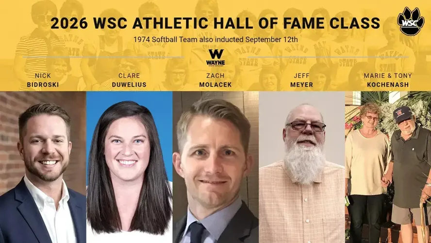 2026 WSC Athletic Hall of Fame Class to be inducted Saturday