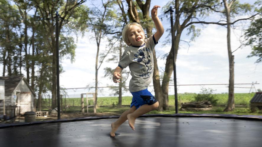Trampoline fun
